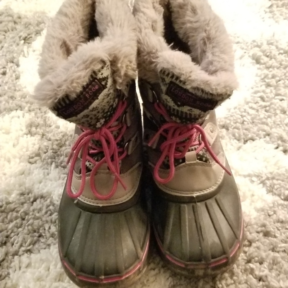London Fog Tottenham Boots (size 3)
